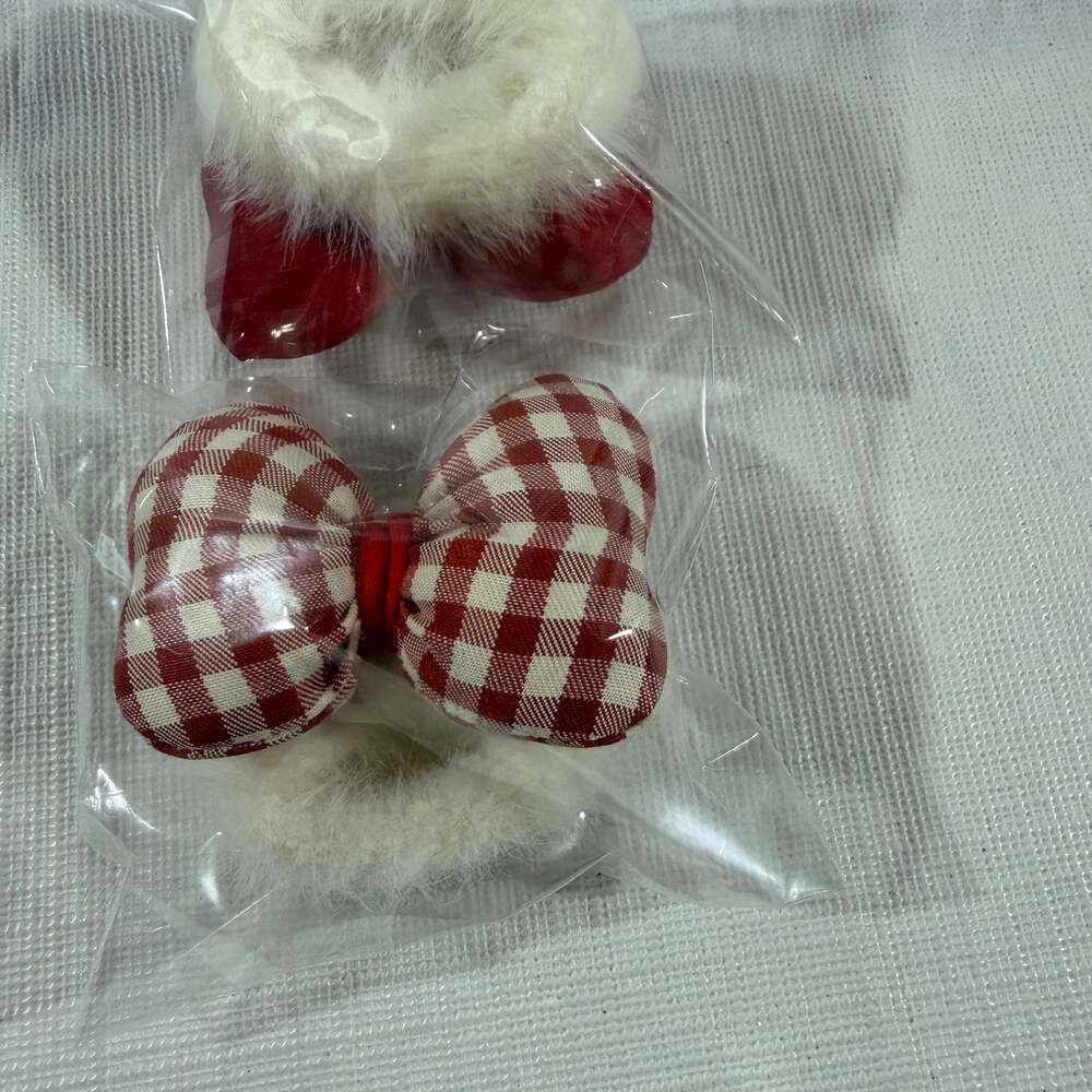 Zology Red Holiday Pet Scarf and Bow Set - New in Box sm - Picture 6 of 8